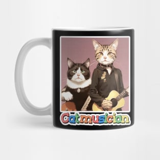 Cat Musician Mug